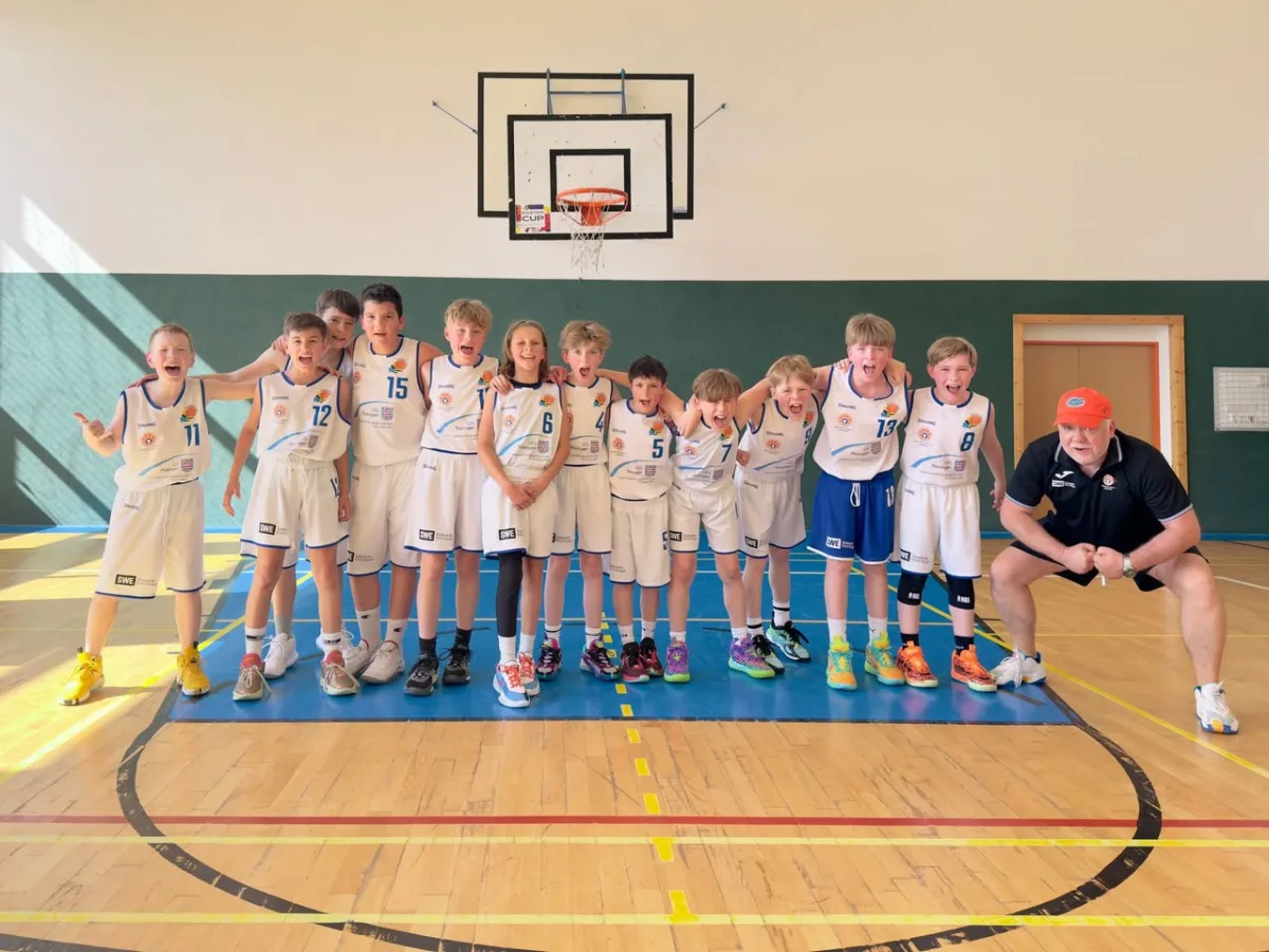 U12-Team der Basketball Löwen Erfurt