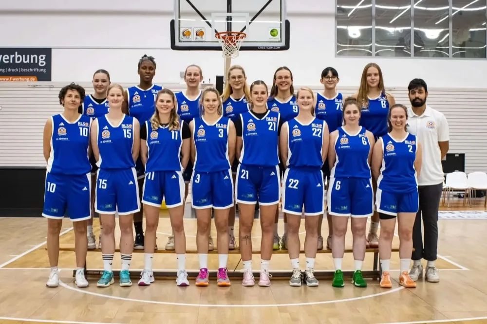 Das Damenteam der Basketball Löwen Erfurt
