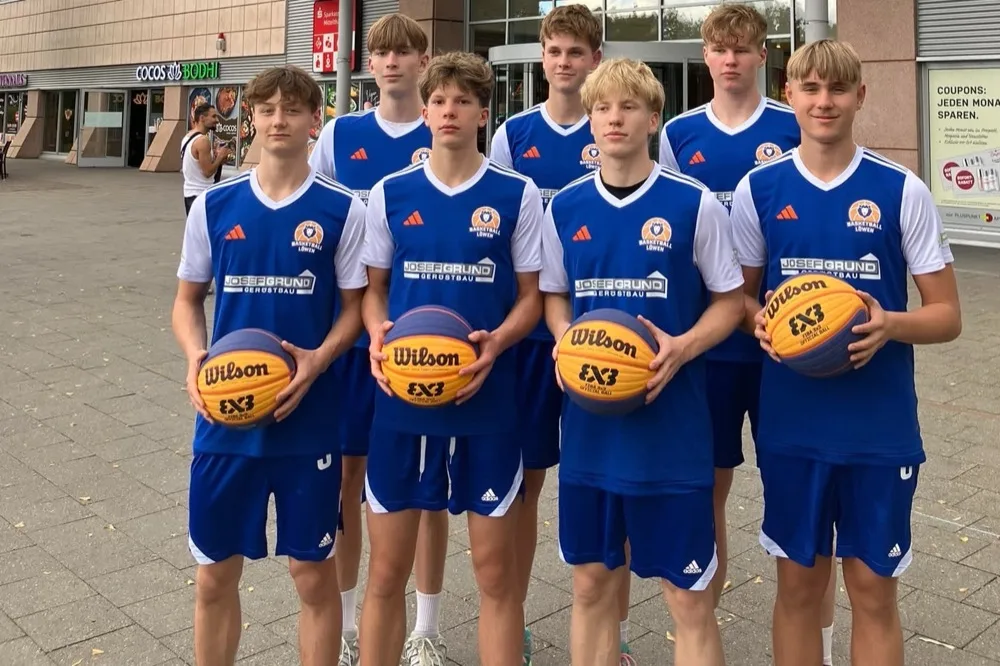 Das U19-Bundesligateam der Basketball Löwen Erfurt