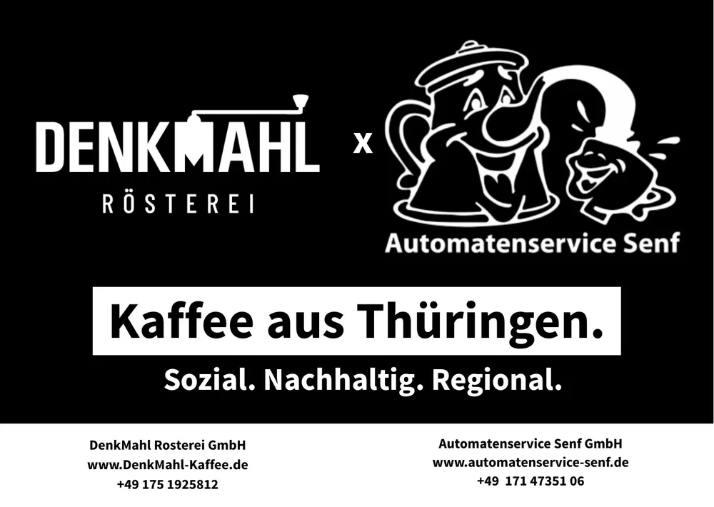 Anzeige DenkMahl Rösterei / Automatenservice Senf